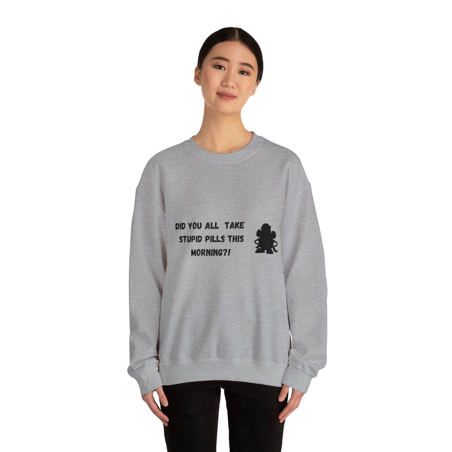 Stupid Pills Crewneck Sweatshirt