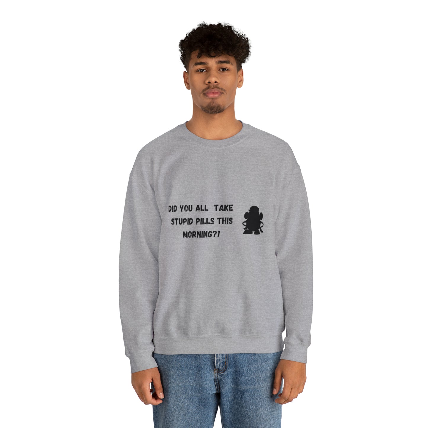 Stupid Pills Crewneck Sweatshirt