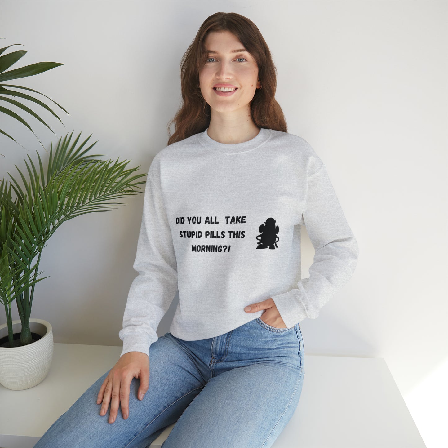 Stupid Pills Crewneck Sweatshirt