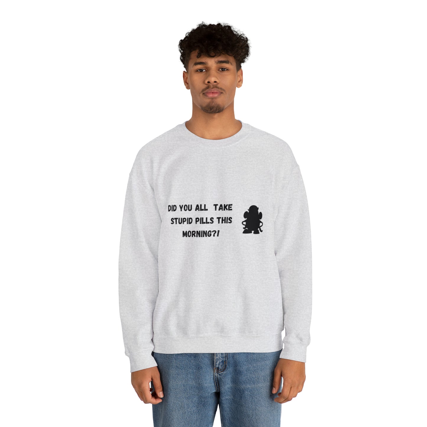 Stupid Pills Crewneck Sweatshirt