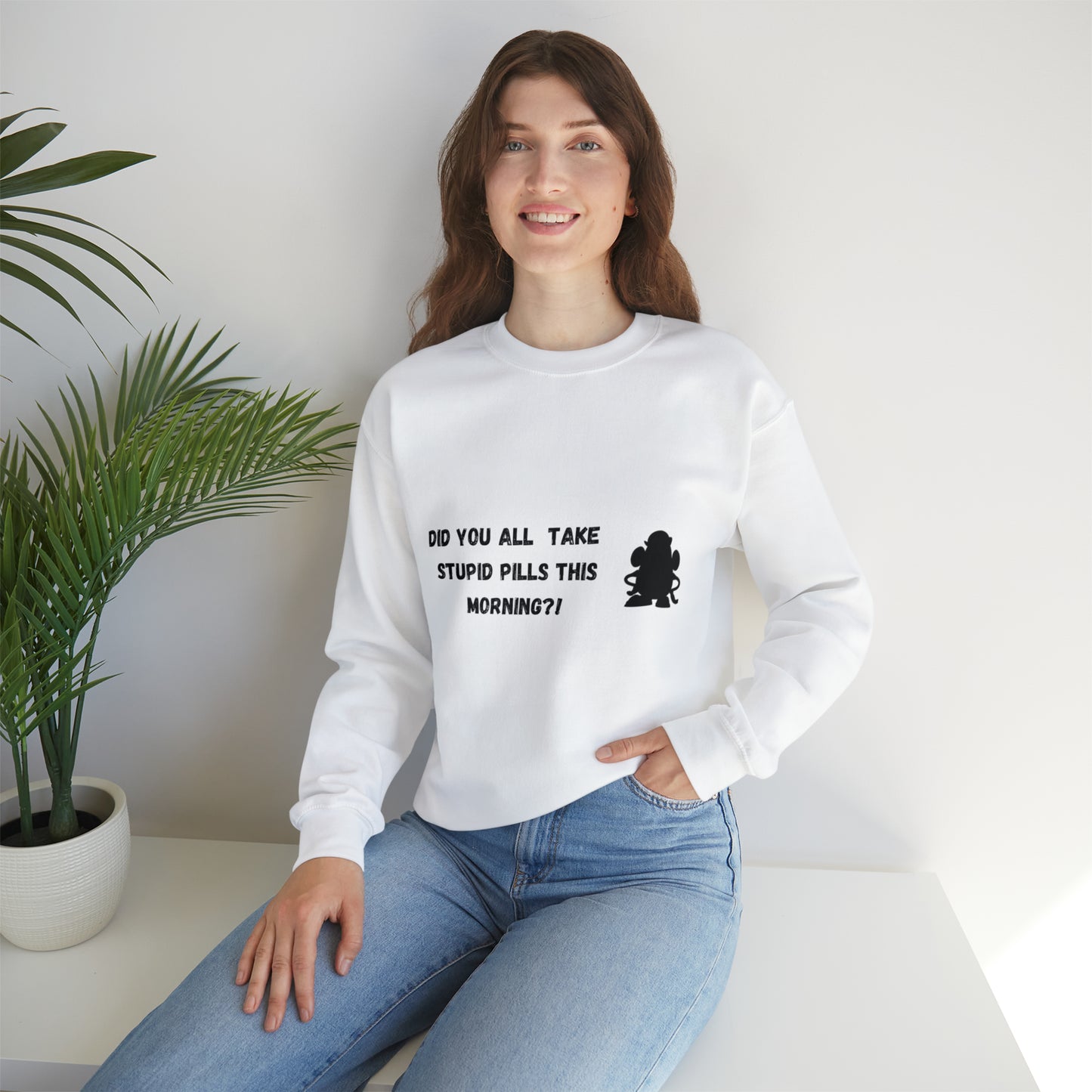 Stupid Pills Crewneck Sweatshirt