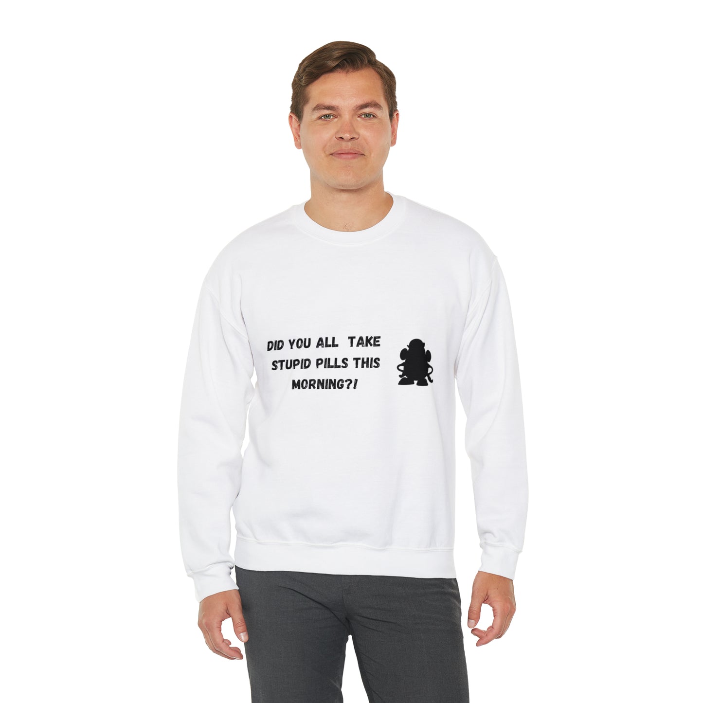Stupid Pills Crewneck Sweatshirt