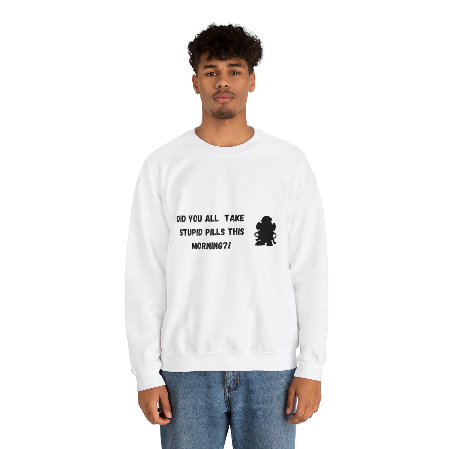 Stupid Pills Crewneck Sweatshirt