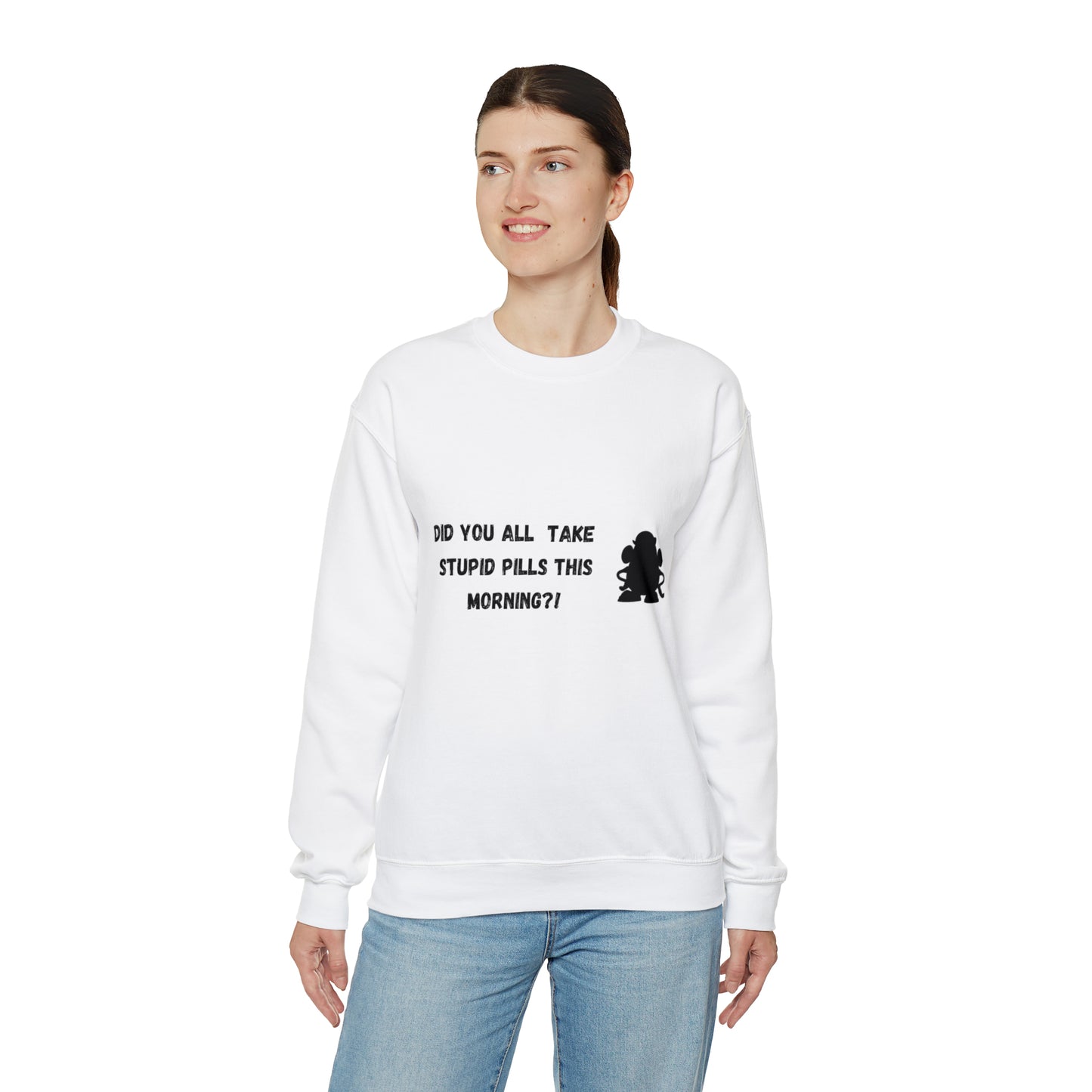 Stupid Pills Crewneck Sweatshirt