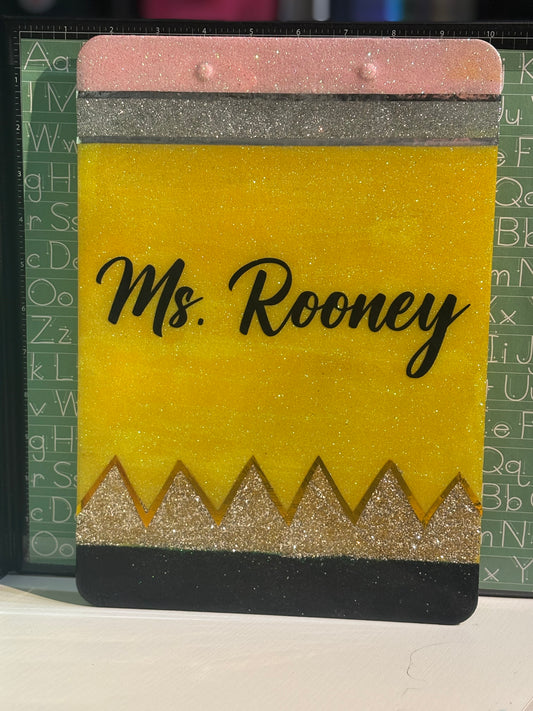 Pencil Clipboard