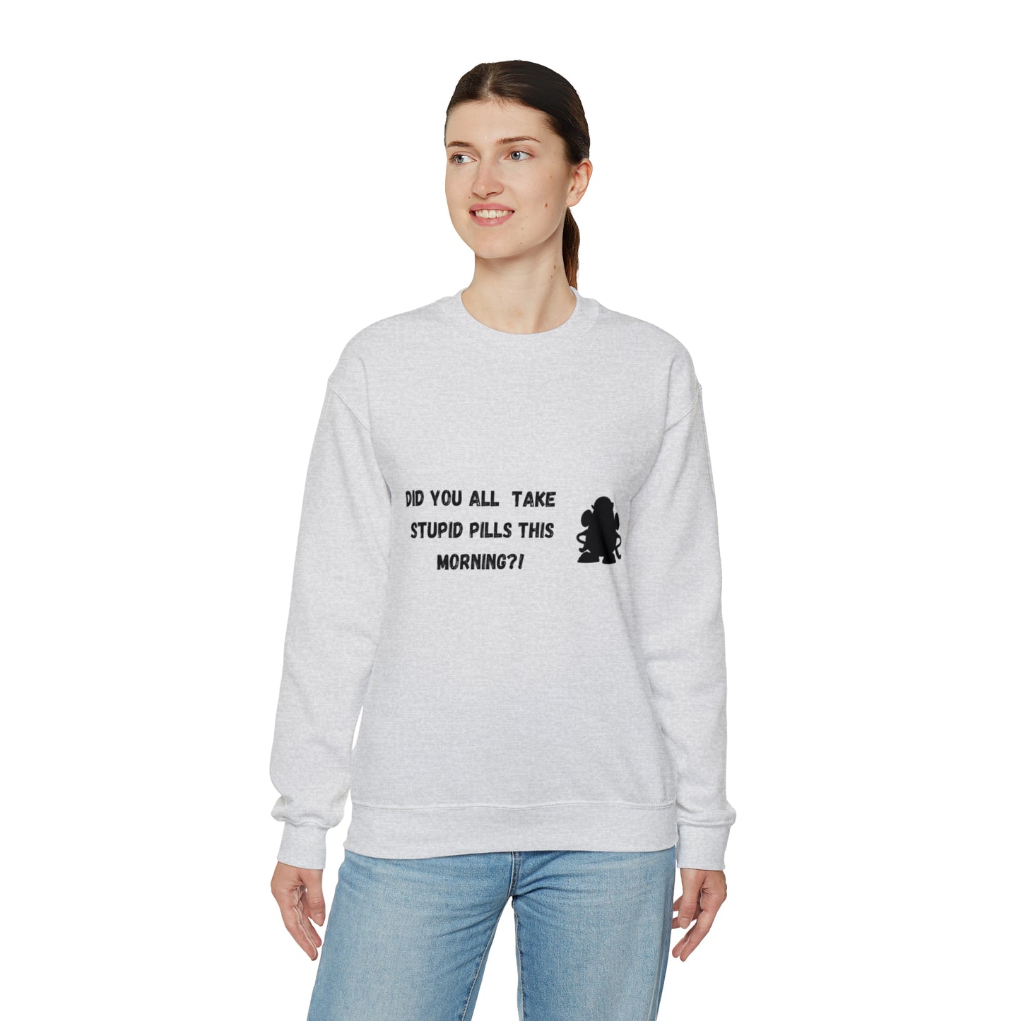 Stupid Pills Crewneck Sweatshirt