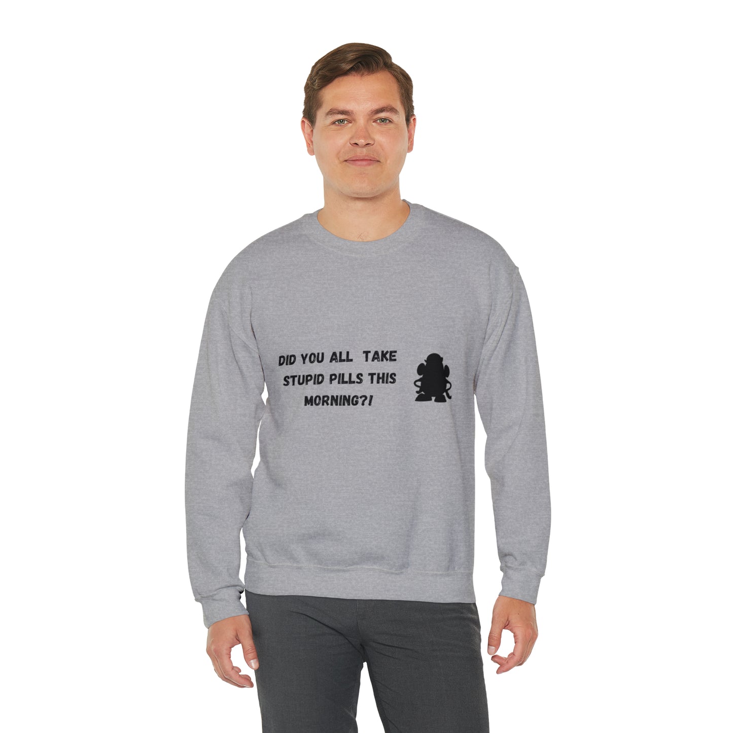 Stupid Pills Crewneck Sweatshirt