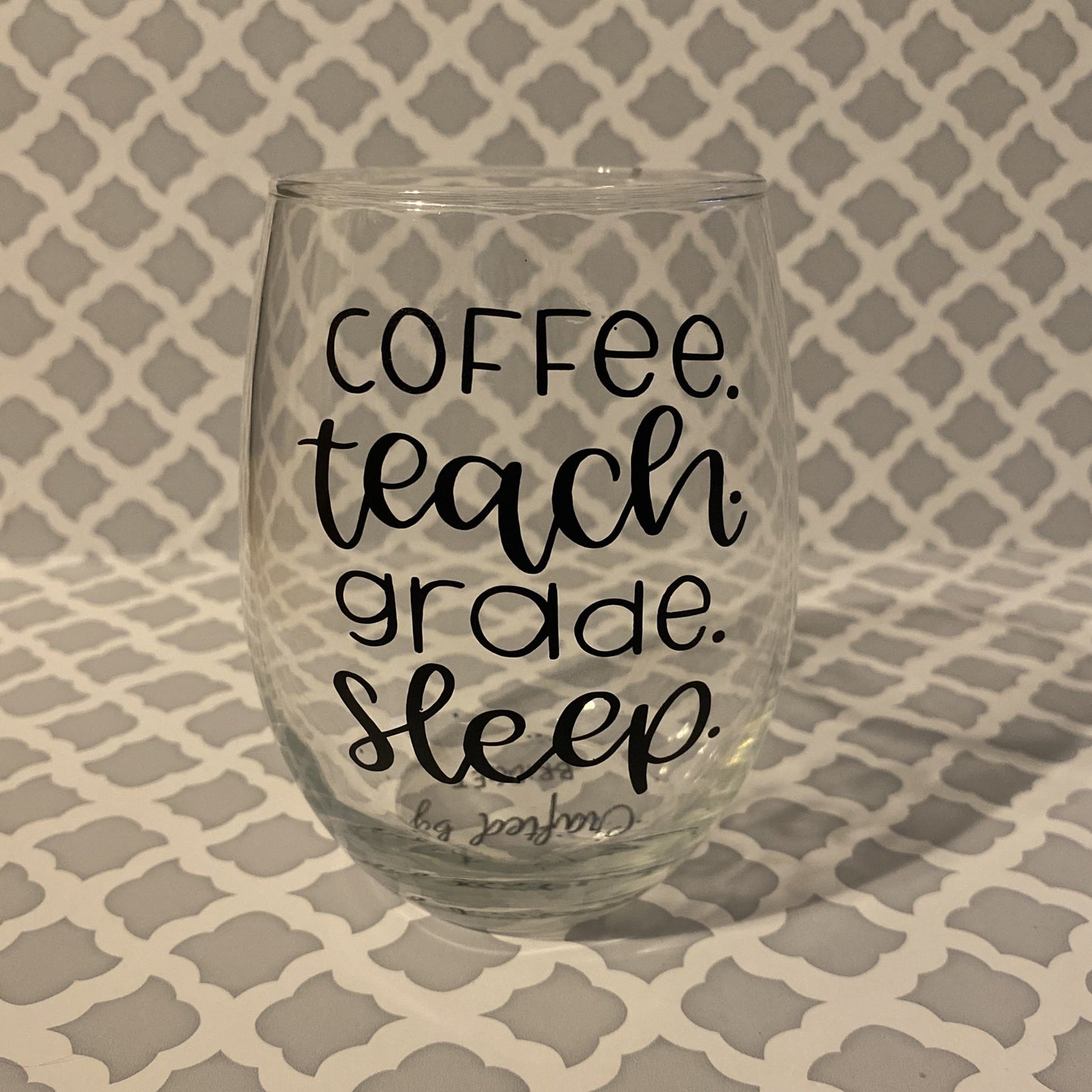 Coffee Teach Grade Sleep